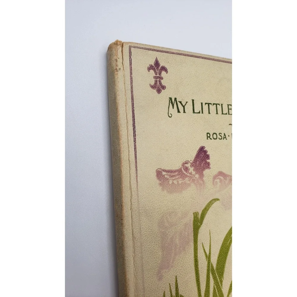 My Little Boy‎ Blue Book By Rosa Nouchette Carey Vintage 1895 Antique Hardcover